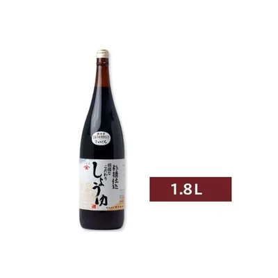 醤油 しょうゆ 本醸造 濃口醤油 ヤマヒサ 頑固なこだわり醤油 こい口 1.8L 杉樽仕込