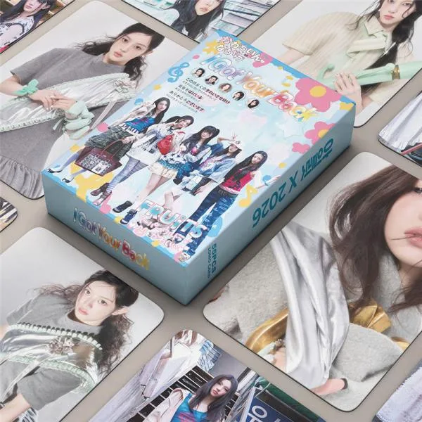 ILLITグッズ フォトカード 55枚 セット トレカ アイリット 写真 全員 フォトカード K-POP 韓国 アイドル I Got Your Back 応援 小物 LOMOカード Wonhee Iroha