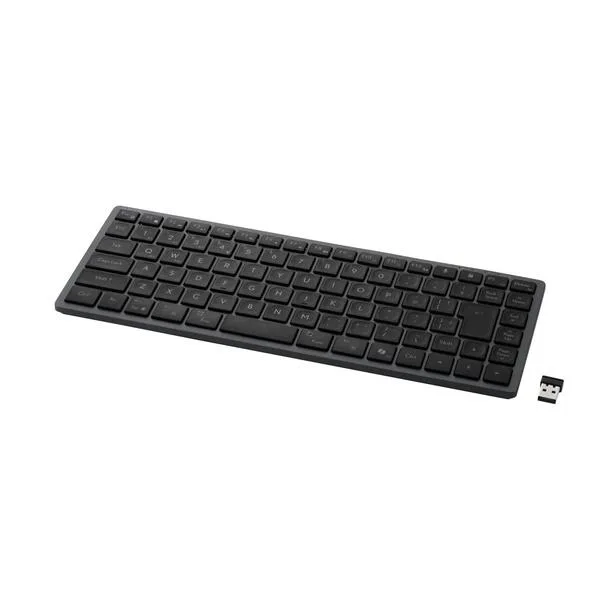 エレコム TK-PN1075MPBK キーボード Precisionist 無線2.4GHz Bluetooth マルチペアリング 充電式 ミニサイズ パンタグラフ式 ブラック