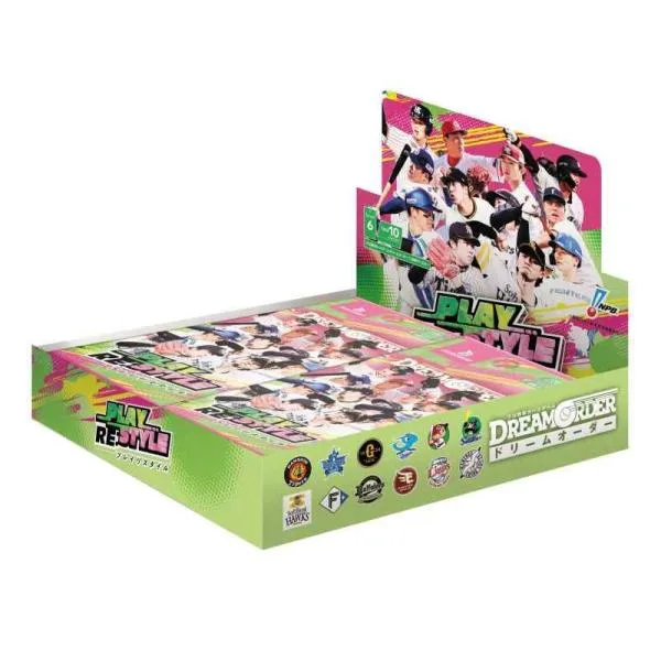 プロ野球カードゲーム DREAM ORDER 12球団ブースター 「PLAY RE:STYLE」 BOX