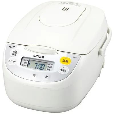 タイガー魔法瓶 マイコン炊飯ジャー 炊きたて 5.5合 ホワイト JBH-G101W 家電 炊飯器 厚窯 お米 家族 一人暮らし マイコン ふっくら