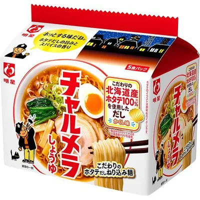 明星 チャルメラしょうゆ 5食×6個セット/ チャルメラ インスタントラーメン