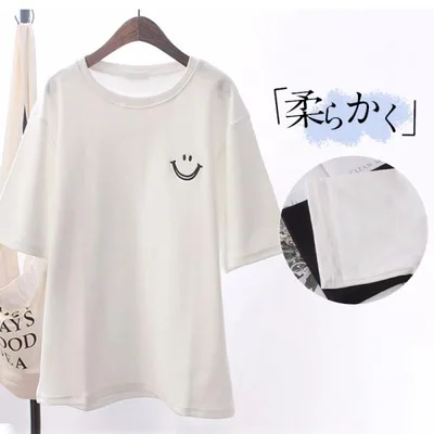 在庫一掃 tシャツ レディース 半袖 カットソー 夏物 夏 黒 白 春秋 Uネック 大きいサイズ トップス 体型カバー 着痩せ ゆったり シンプル