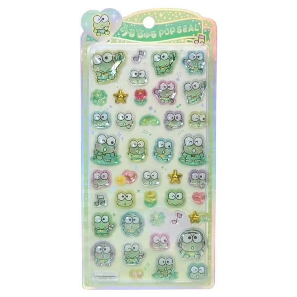 サンリオキャラクターズ シールシート うるちゅるポップシール けろけろけろっぴ Sanrio クラックス