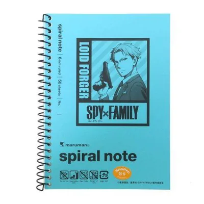 リングノート A6ノート スパイファミリー SPY FAMILY ロイド 少年ジャンプ ヒサゴ 爆買