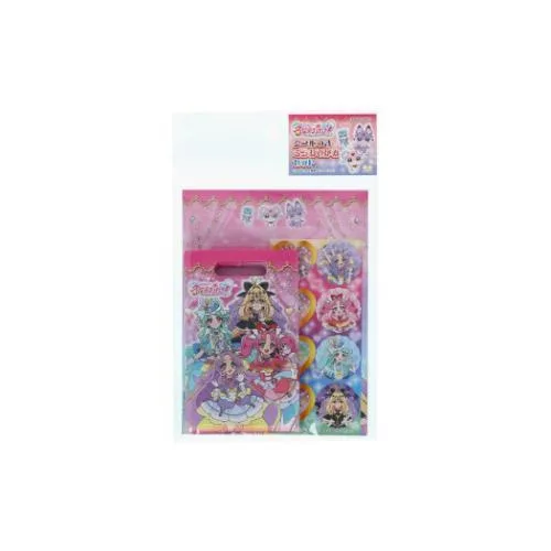 レターセット シールつきミニおてがみセット 名探偵プリキュア! サンスター文具 手渡し手紙セット ミニ便箋&ミニ封筒 女の子 アニメキャラクター 爆買
