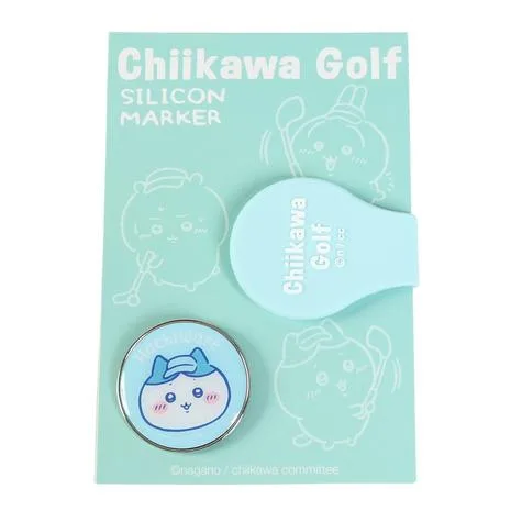 ちいかわ(chiikawa)(メンズ、レディース)ゴルフ クリップマーカー ハチワレ 2508-CK128 BLU