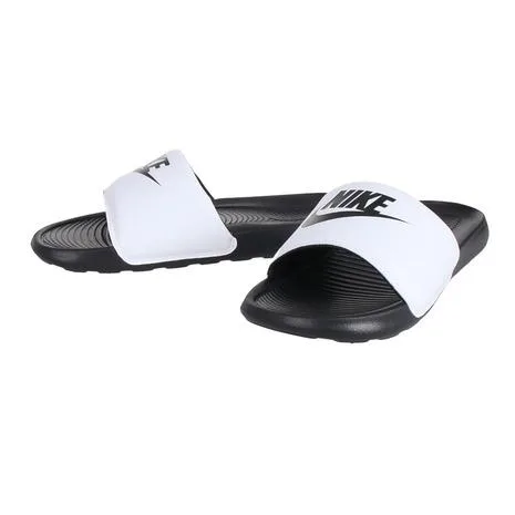 ナイキ(NIKE)(メンズ)サンダル ビクトリー ワン スライド ホワイト ブラック CN9675-005 シャワーサンダル プール ビーチ タウン
