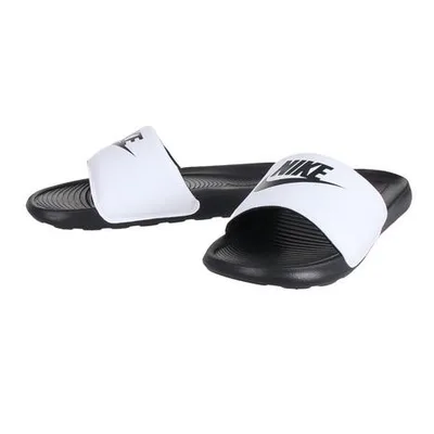 ナイキ(NIKE)(メンズ)サンダル ビクトリー ワン スライド ホワイト ブラック CN9675-005 シャワーサンダル プール ビーチ タウン