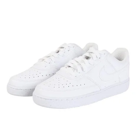 Nike (ผู้หญิง) รองเท้าผ้าใบ Court Vision Low NN DH3158-100 รองเท้ากีฬาลำลอง Town School สวมใส่ทุกวันเรียบง่าย