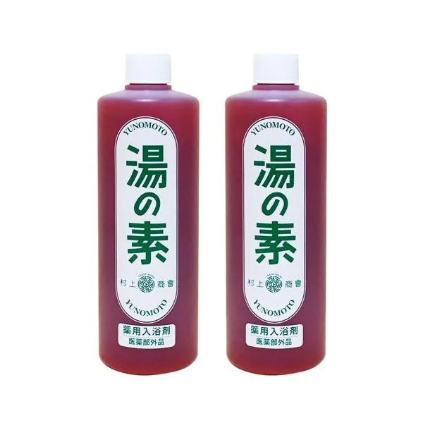薬用入浴剤 湯の素 医薬部外品 490g(約50回分) 2本入