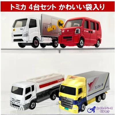 トミカ セット タカラトミー ミニカー 配達輸送 トミカシリーズ 4種類 No.48/68/90/106 (3)