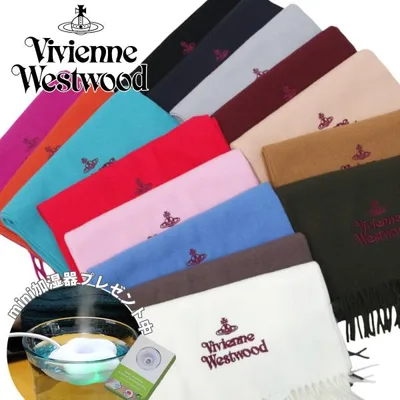 【加湿器プレゼント】ヴィヴィアンウエストウッド Vivienne Westwood マフラー 国内正規 ブランド純正ケース付き W00Q7 2025年新作 ヴィヴィアンマフラー 爆買