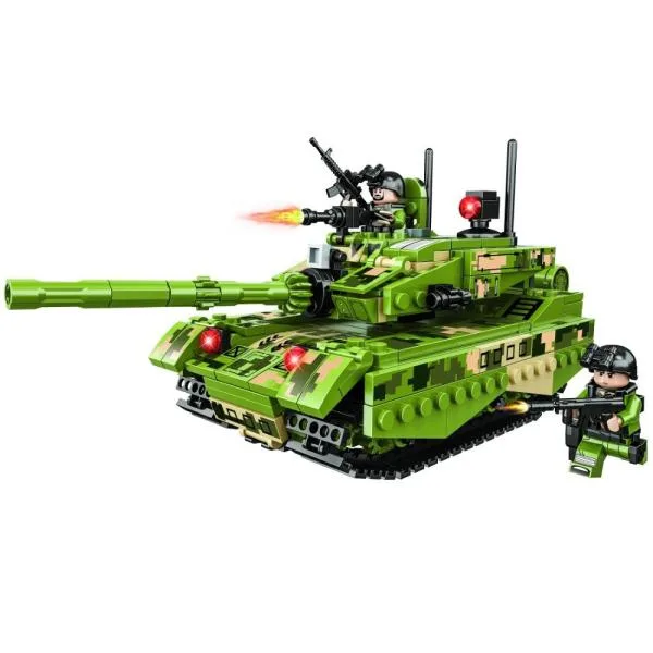 【送料無料!】99A式 戦車タイプ 8in1 模型ブロック