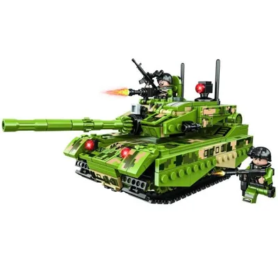 【送料無料!】99A式 戦車タイプ 8in1 模型ブロック