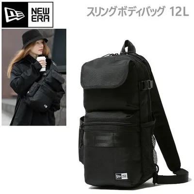 ニューエラ スリングボディバッグ 12L ブラック(14521310)newera SLING BODY BAG バッグ カバン ショルダーバッグ 爆買
