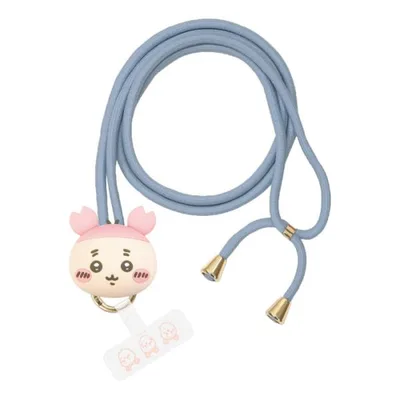 ちいかわ スマホ ショルダーストラップ ストラップホルダー マスコット 付き キャラクター グッズ 古本屋 iPhone Android 携帯 スマホ 携帯ストラップ