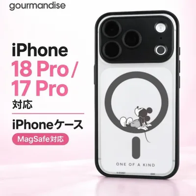 iPhone18 Pro ケース ミッキーマウス ディズニー iPhone17 Pro 対応 IIIIfit プランプフレーム イーフィット ディズニーキャラクター Disney MagSafe対応