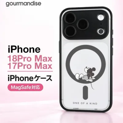 iPhone18 Pro Max ケース ミッキーマウス ディズニー iPhone17 Pro Max 対応 IIIIfit プランプフレーム イーフィット Disney MagSafe対応 グルマンディーズ