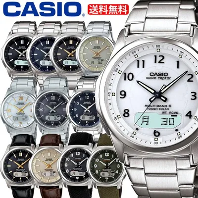 腕時計 メンズ カシオ 腕時計 正規店 電波ソーラー WVA-M630D ギフト アナログ マルチバンド6 薄型 電波時計 薄い CASIO 社会人 無料ラッピング 70567
