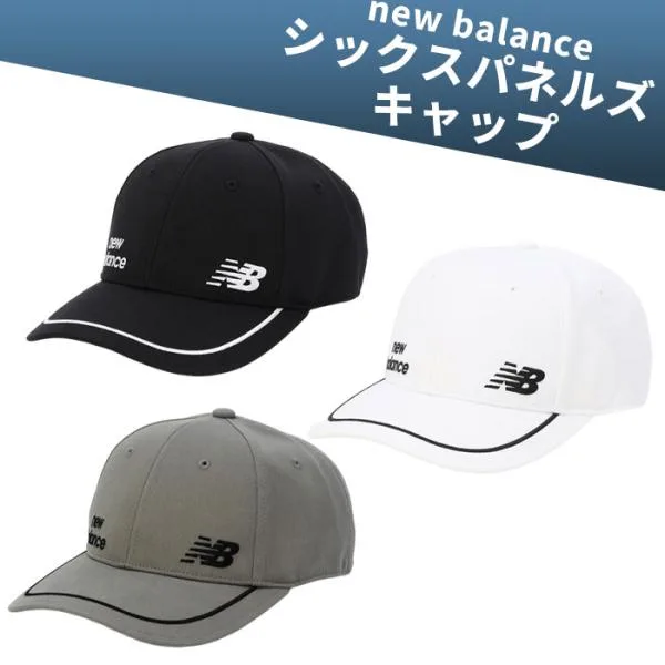 ニューバランス ゴルフ new balance 012-6287005 シックスパネルズ キャップ golf 帽子 CAP
