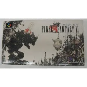 【中古】【箱説あり】スーパーファミコンソフト「ファイナルファンタジーVI」<レトロゲーム>(代引き不可)6355