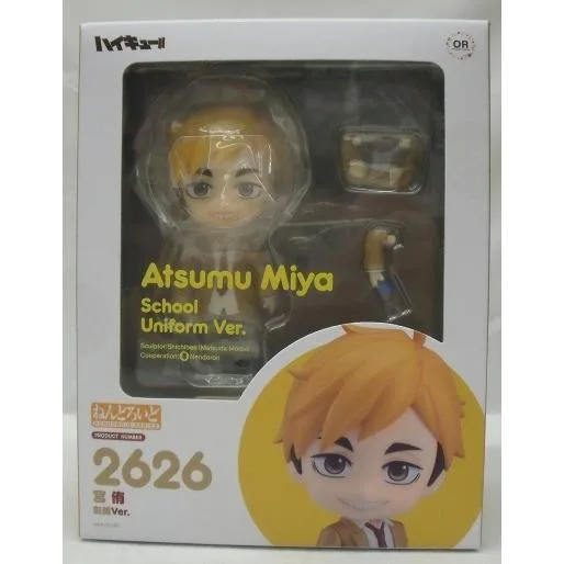 【中古】【未開封】ねんどろいど 宮侑 制服Ver. 「ハイキュー!!」<フィギュア>(代引き不可)6355