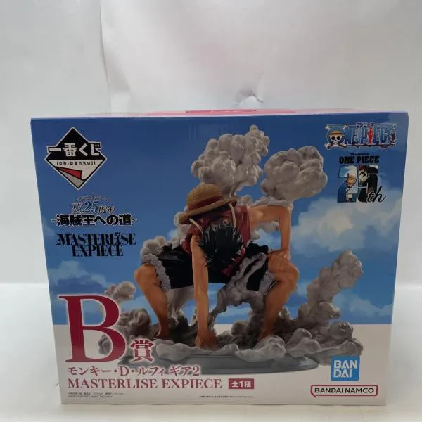 【中古】【未開封】ルフィ ギア2 「一番くじ ワンピース TVアニメ25周年 〜海賊王への道〜」 MASTERLISE EXPIECE B賞<フィギュア>(代引き不可)6380