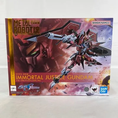 【中古】【開封品】METAL ROBOT魂 イモータルジャスティスガンダム<フィギュア>(代引き不可)6541
