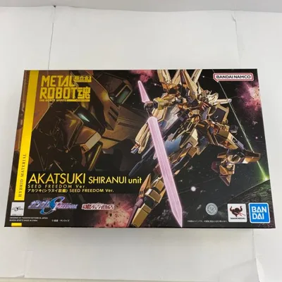 【中古】【開封品】METAL ROBOT魂 <SIDE MS> アカツキ(シラヌイ装備) SEED FREEDOM Ver.<フィギュア>(代引き不可)6541