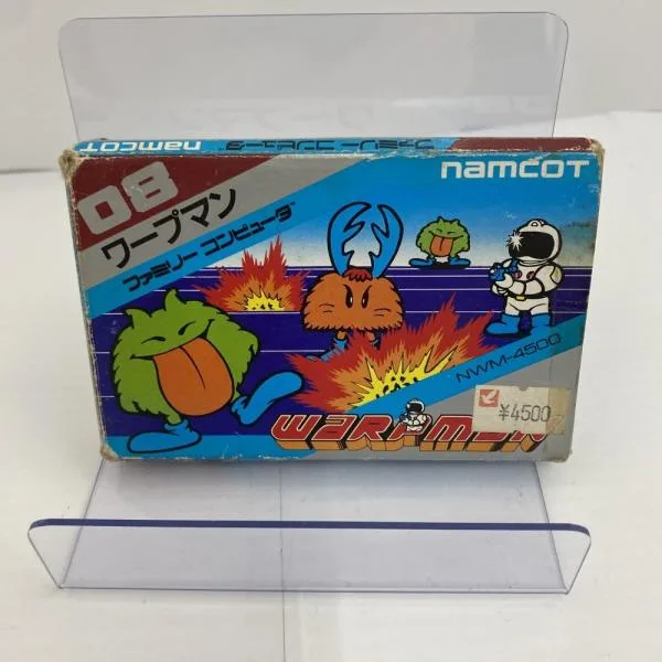 【中古】【箱説あり】ファミコンソフト「ワープマン」<レトロゲーム>(代引き不可)6541