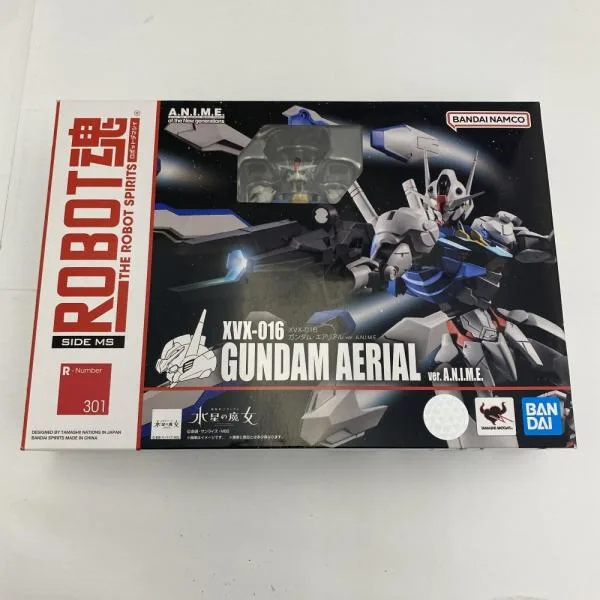 【中古】【開封品】ROBOT魂 <SIDE MS>ガンダム・エアリアル ver. A.N.I.M.E. 「機動戦士ガンダム 水星の魔女」<フィギュア>(代引き不可)6541