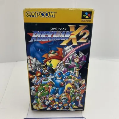 【中古】【箱説あり】スーパーファミコンソフト「ロックマンX2」<レトロゲーム>(代引き不可)6541