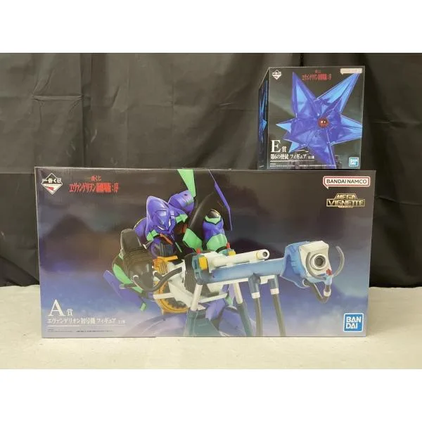 【中古】【開封/未開封】【セット】エヴァンゲリオン初号機 +第六の使徒「一番くじ ヱヴァンゲリヲン新劇場版:序」<フィギュア>(代引き不可)6545