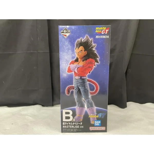 【中古】【未開封】超サイヤ人4ベジータ 「一番くじ ドラゴンボールGT」 MASTERLISE B賞<フィギュア>(代引き不可)6545