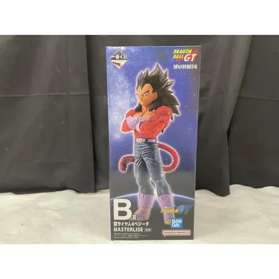【中古】【未開封】超サイヤ人4ベジータ 「一番くじ ドラゴンボールGT」 MASTERLISE B賞<フィギュア>(代引き不可)6545