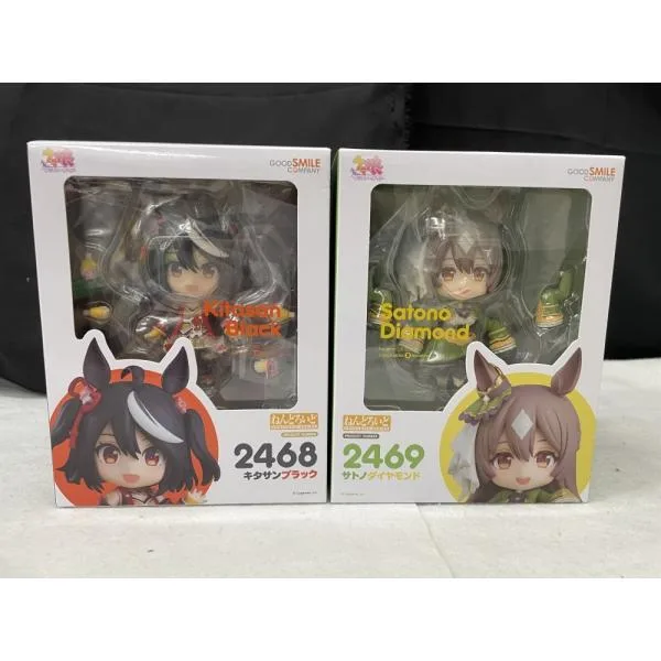 【中古】【未開封】【セット】ねんどろいど キタサンブラック+サトノダイヤモンド<フィギュア>(代引き不可)6545