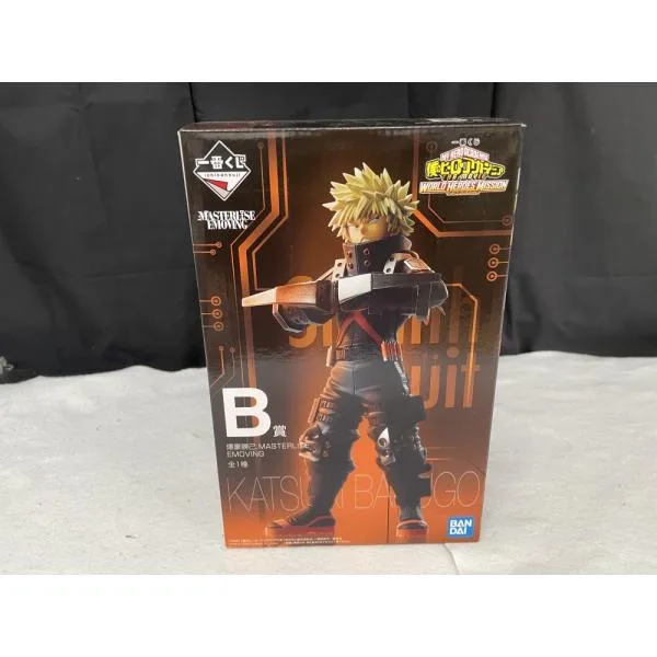 【中古】【開封品】爆豪勝己 「一番くじ 僕のヒーローアカデミア THE MOVIE WORLD HEROES’ MISSION」 B賞<フィギュア>(代引き不可)6545