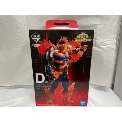 【中古】【開封品】エンデヴァー「一番くじ 僕のヒーローアカデミア THE MOVIE WORLD HEROES’ MISSION」MASTERLISE EXTRA D賞<フィギュア>(代引き不可)6546