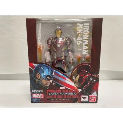 【中古】【開封品】S.H.Figuarts アイアンマン マーク46 「シビル・ウォー/キャプテン・アメリカ」<フィギュア>(代引き不可)6546