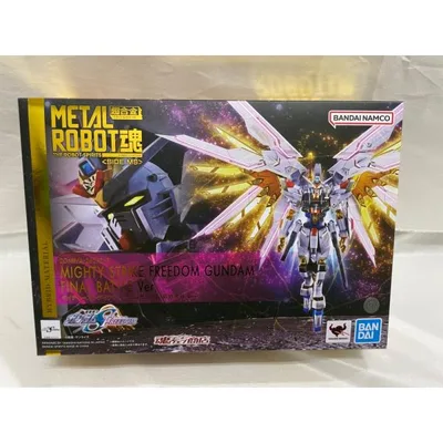 【中古】【開封品】METAL ROBOT魂 <SIDE MS> マイティーストライクフリーダムガンダム 最終決戦 Ver.<フィギュア>(代引き不可)6546