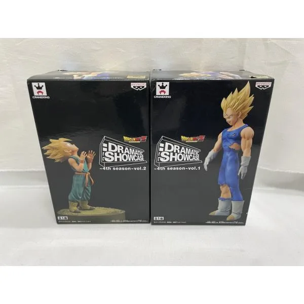 【中古】【未開封】【セット】「ドラゴンボールZ」 DRAMATIC SHOWCASE 〜4th season〜 超サイヤ人ベジータ/トランクス<フィギュア>(代引き不可)6546