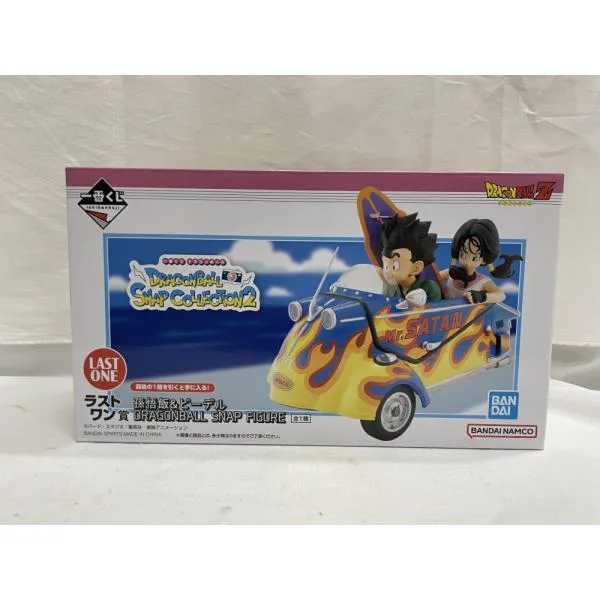 【中古】【開封品】孫悟飯&ビーデル 「一番くじ ドラゴンボール DRAGONBALL SNAP COLLECTION2」ラストワン賞<フィギュア>(代引き不可)6546