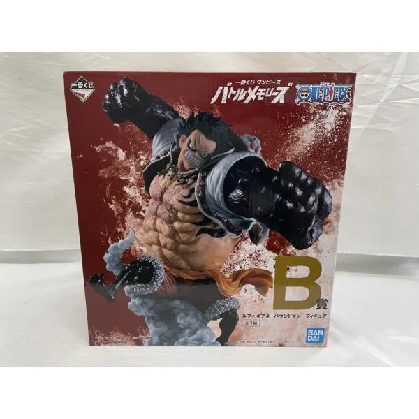 【中古】【未開封】ルフィ ギア4-バウンドマン- 「一番くじ ワンピース バトルメモリーズ 」 B賞<フィギュア>(代引き不可)6546