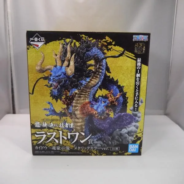【中古】【未開封】カイドウ -魂豪示像- メタリックカラーver.「一番くじ ワンピース EX 龍と袂を連ねし猛者達」ラストワン賞<フィギュア>(代引き不可)6547