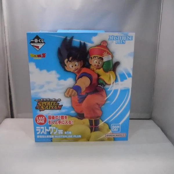 【中古】【未開封】孫悟空&孫悟飯 「一番くじ ドラゴンボール SPIRIT OF THE SAIYAN」ラストワン賞 MASTERLISE PLUS<フィギュア>(代引き不可)6547