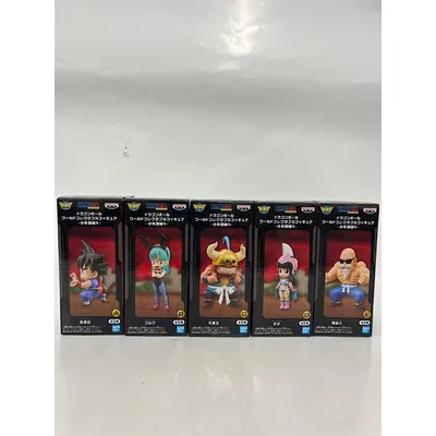 【中古】【未開封】【セット】「ドラゴンボール」 ワールドコレクタブルフィギュア-少年期編4- 5点<フィギュア>(代引き不可)6552
