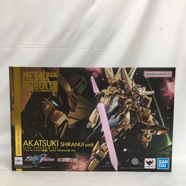 【中古】【開封品】METAL ROBOT魂 <SIDE MS> アカツキ(シラヌイ装備) SEED FREEDOM Ver. 「機動戦士ガンダムSEED FREEDOM」<フィギュア>(代引き不可)6558