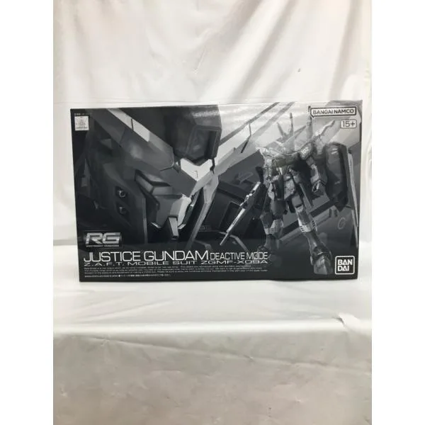 【中古】【未組立】1/144 RG ZGMF-X09A ジャスティスガンダム ディアクティブモード 「機動戦士ガンダムSEED」<プラモデル>(代引き不可)6558