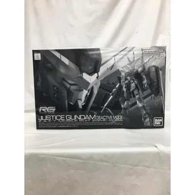 【中古】【未組立】1/144 RG ZGMF-X09A ジャスティスガンダム ディアクティブモード 「機動戦士ガンダムSEED」<プラモデル>(代引き不可)6558